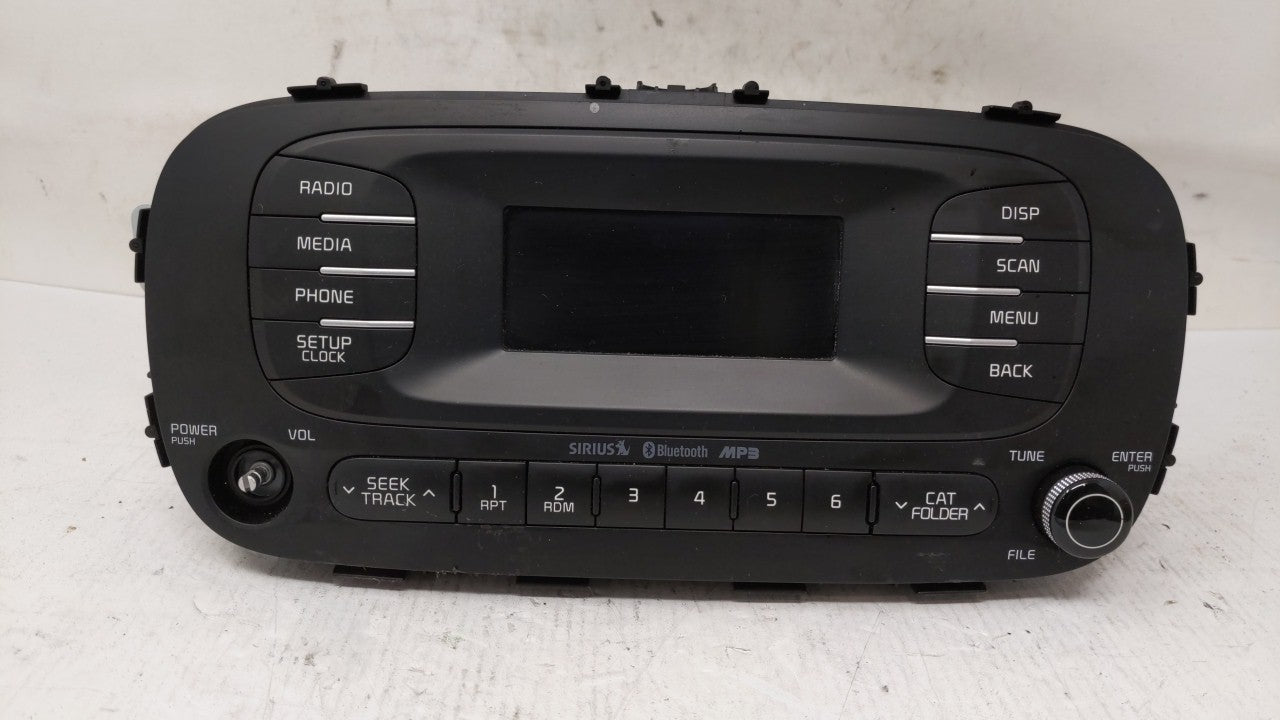 2014-2016 Kia Soul Radio AM FM Cd Player Receiver Replacement P/N:96170-B2090CA 96170B2090CA Fits 2014 2015 2016 OEM Used Auto Parts - Oemusedautoparts1.com