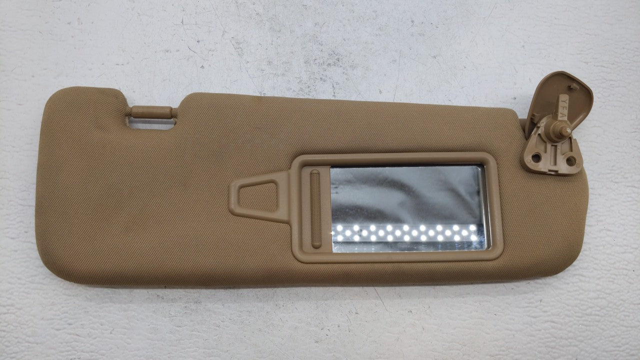 2011-2015 Hyundai Sonata Sun Visor Shade Replacement Passenger Right Mirror Fits 2011 2012 2013 2014 2015 OEM Used Auto Parts - Oemusedautoparts1.com