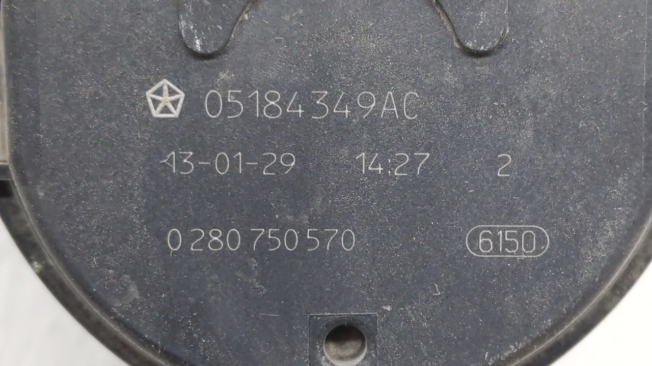 2011-2019 Dodge Journey Throttle Body P/N:05184349AC Fits 2011 2012 2013 2014 2015 2016 2017 2018 2019 2020 2021 2022 OEM Used Auto Parts - Oemusedautoparts1.com