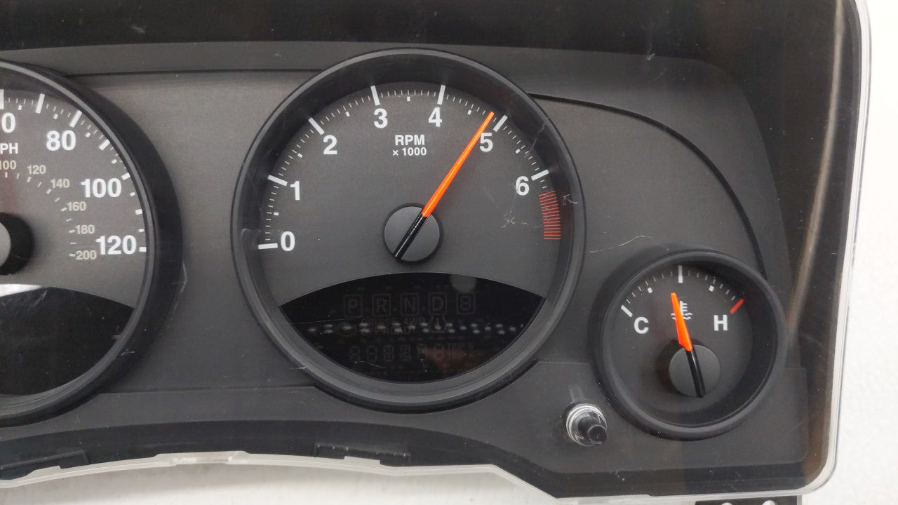 2013 Jeep Compass Instrument Cluster Speedometer Gauges P/N:P68080402AF 56054258AD Fits OEM Used Auto Parts - Oemusedautoparts1.com