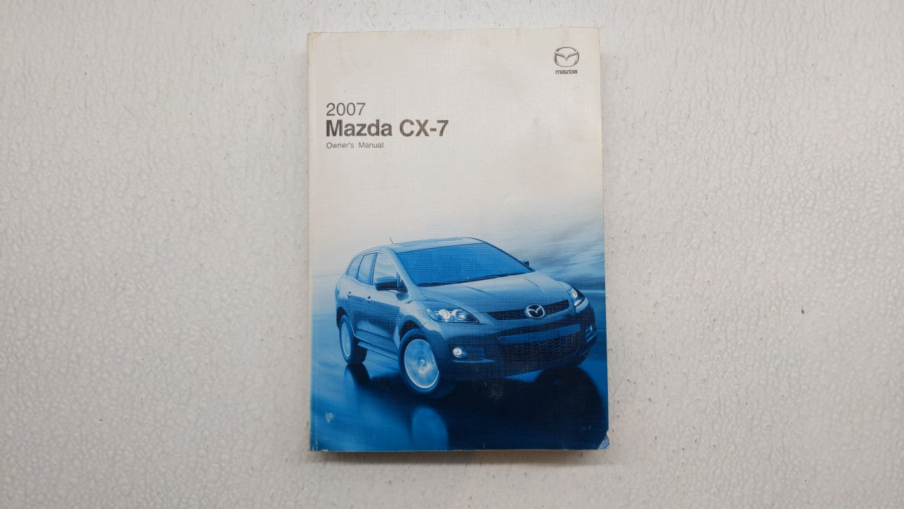 2007 Mazda Cx-7 Owners Manual Book Guide P/N:9999-95-080C-07 OEM Used Auto Parts - Oemusedautoparts1.com