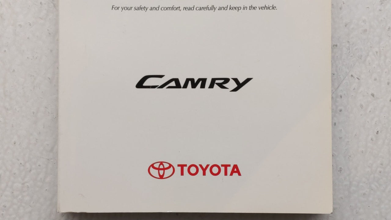 2009 Toyota Camry Owners Manual Book Guide P/N:01999-33780 OEM Used Auto Parts - Oemusedautoparts1.com