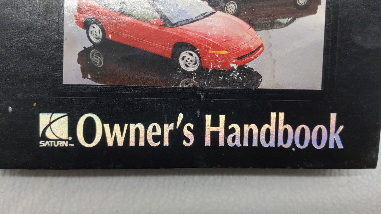 1994 Saturn Sc2 Owners Manual Book Guide OEM Used Auto Parts - Oemusedautoparts1.com