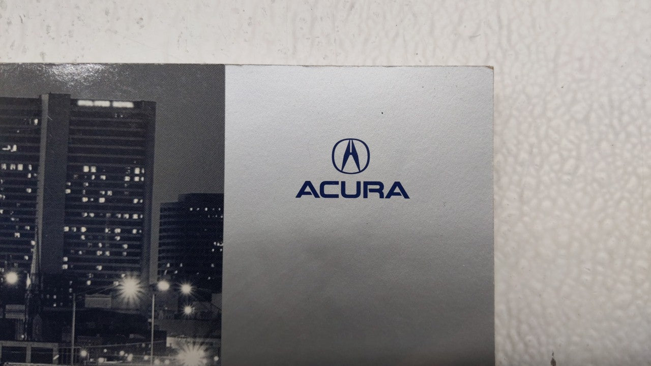 2004 Acura Tl Owners Manual Book Guide OEM Used Auto Parts - Oemusedautoparts1.com