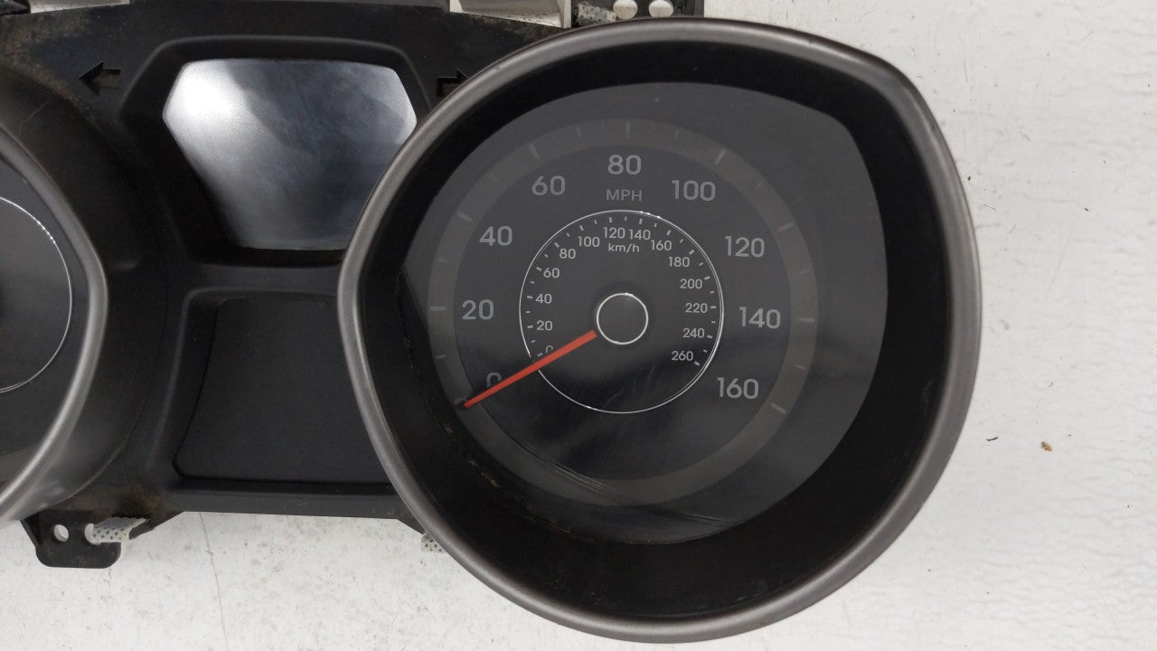 2014-2016 Hyundai Elantra Instrument Cluster Speedometer Gauges P/N:94004-3Y010 Fits 2014 2015 2016 OEM Used Auto Parts - Oemusedautoparts1.com