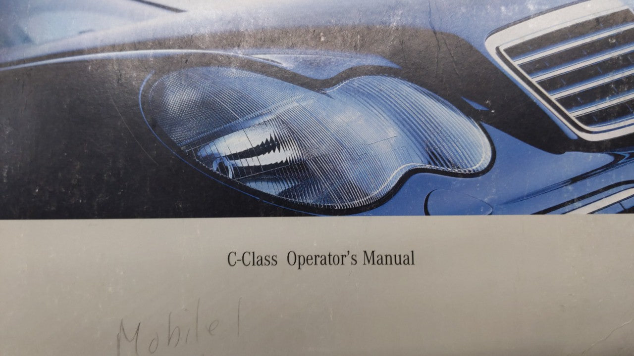 2003 Mercedes-Benz C240 Owners Manual Book Guide P/N:203 584 04 96 OEM Used Auto Parts - Oemusedautoparts1.com