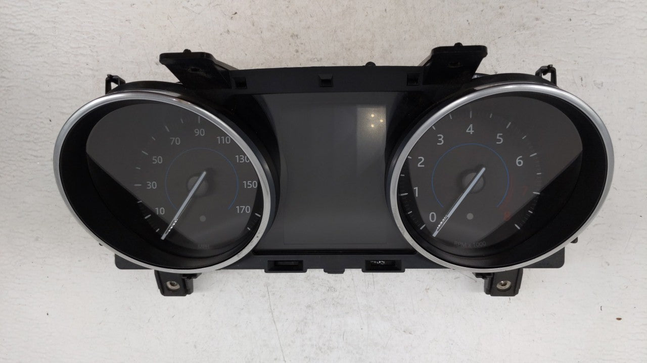 2017-2018 Jaguar Xe Instrument Cluster Speedometer Gauges P/N:HX73-10849-AE Fits 2017 2018 OEM Used Auto Parts - Oemusedautoparts1.com