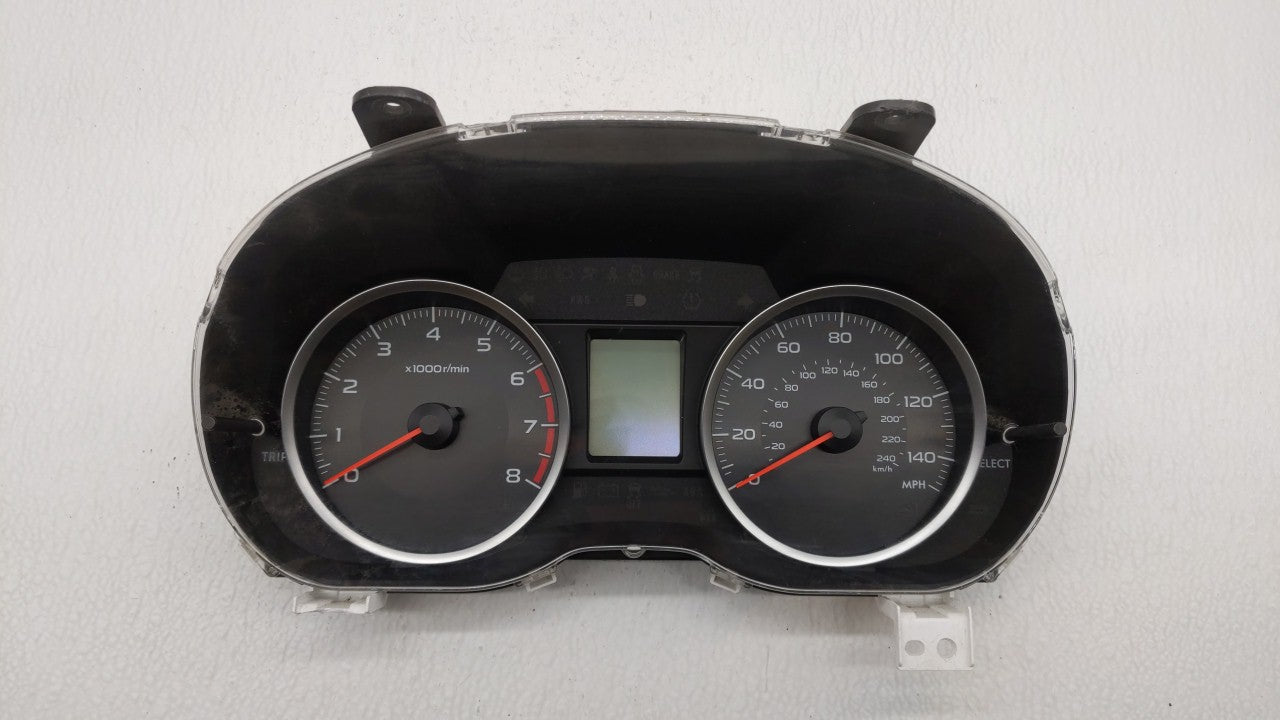 2015 Subaru Forester Instrument Cluster Speedometer Gauges P/N:85002SG660 Fits OEM Used Auto Parts - Oemusedautoparts1.com