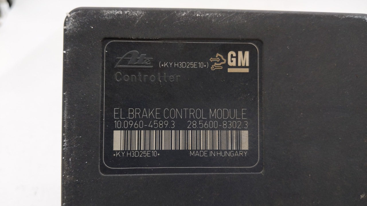 2012-2017 Buick Verano ABS Pump Control Module Replacement P/N:13434672 13365217 Fits 2012 2013 2014 2015 2016 2017 OEM Used Auto Parts - Oemusedautoparts1.com