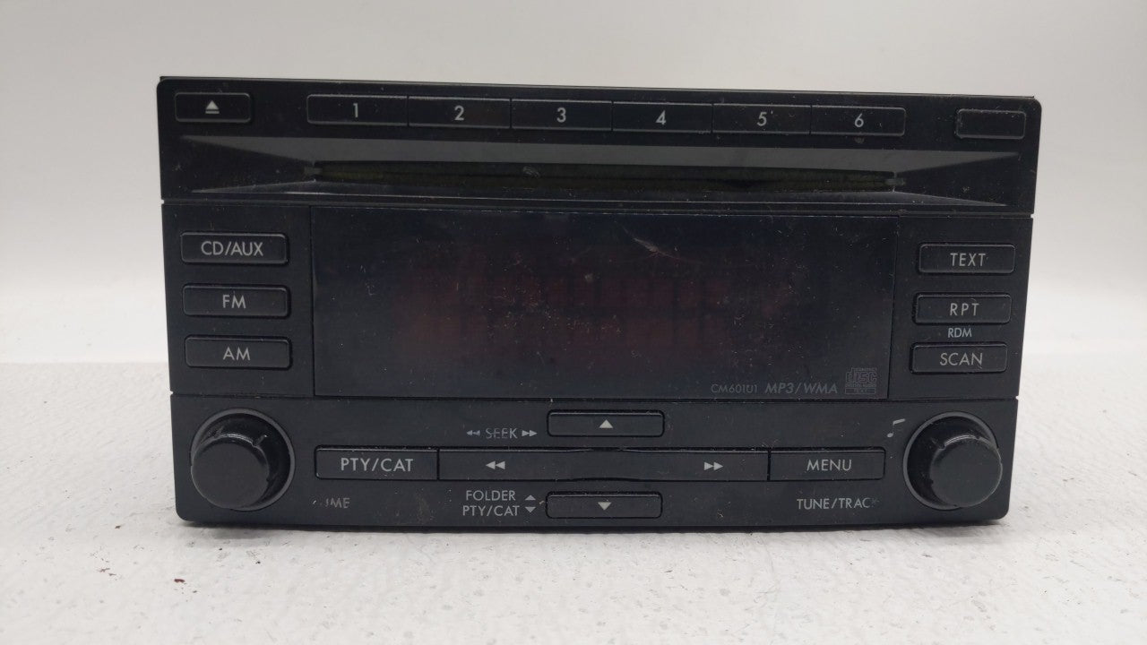 2012 Subaru Impreza Radio AM FM Cd Player Receiver Replacement P/N:86201FJ620 96201FJ600 Fits OEM Used Auto Parts - Oemusedautoparts1.com