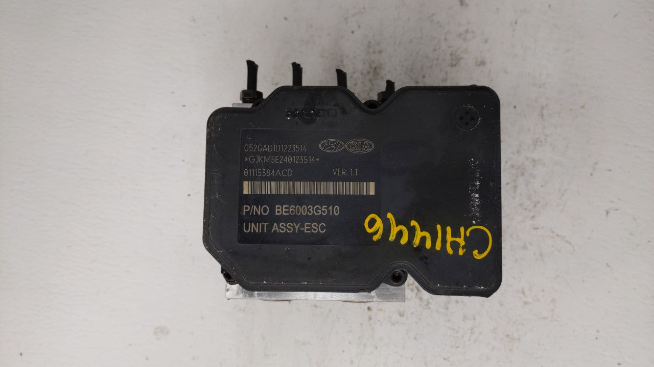 2014-2016 Hyundai Elantra ABS Pump Control Module Replacement P/N:58920-3X630 Fits 2014 2015 2016 OEM Used Auto Parts - Oemusedautoparts1.com