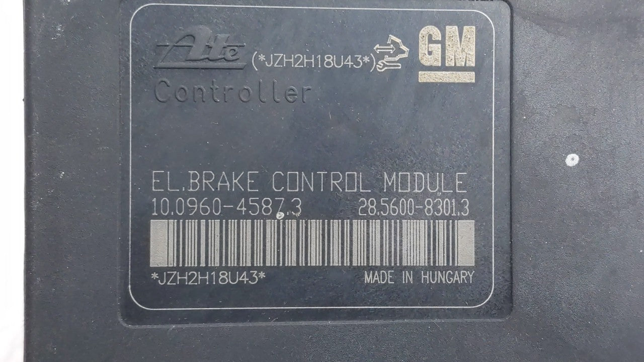 2012-2017 Buick Verano ABS Pump Control Module Replacement P/N:13434672 13365217 Fits 2012 2013 2014 2015 2016 2017 OEM Used Auto Parts - Oemusedautoparts1.com