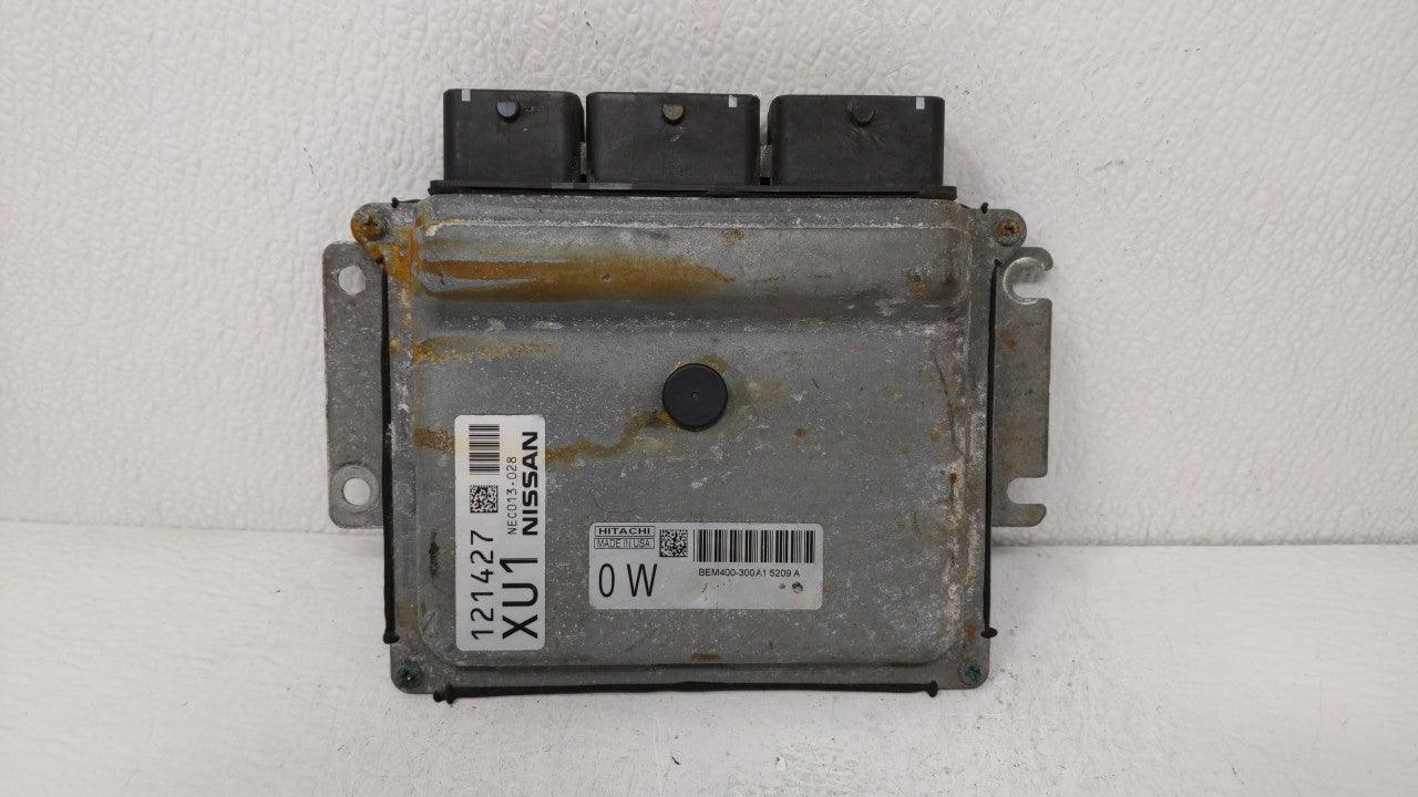 2013-2015 Nissan Sentra PCM Engine Computer ECU ECM PCU OEM P/N:BEM404-300 A1 NEC001-666 Fits 2013 2014 2015 OEM Used Auto Parts - Oemusedautoparts1.com