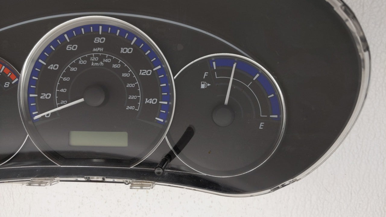 2010 Subaru Forester Instrument Cluster Speedometer Gauges P/N:85002SC180 Fits OEM Used Auto Parts - Oemusedautoparts1.com