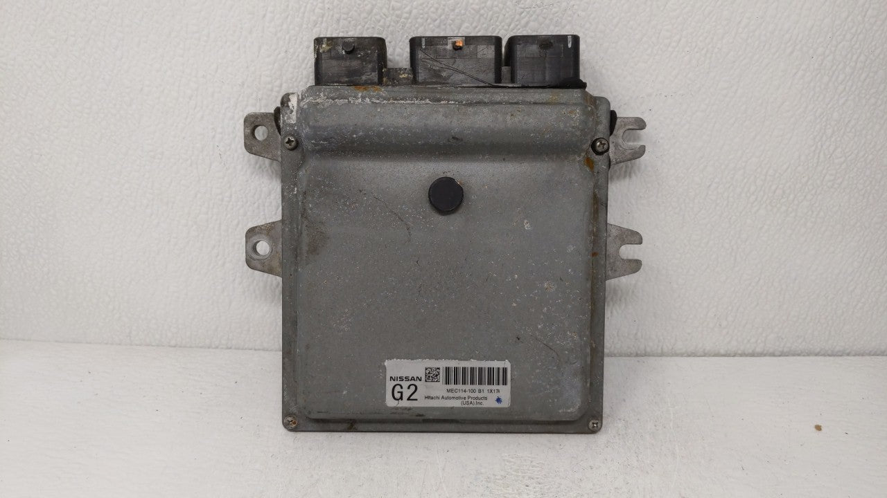 2011-2013 Nissan Altima PCM Engine Computer ECU ECM PCU OEM P/N:MEC114-100 MEC112-130 B1 Fits 2011 2012 2013 OEM Used Auto Parts - Oemusedautoparts1.com