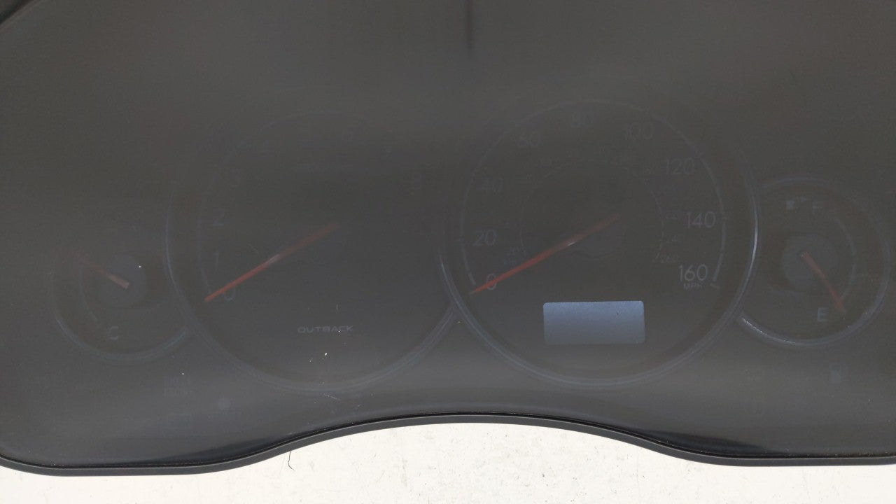 2006 Subaru Legacy Instrument Cluster Speedometer Gauges P/N:85000AG07A Fits OEM Used Auto Parts - Oemusedautoparts1.com