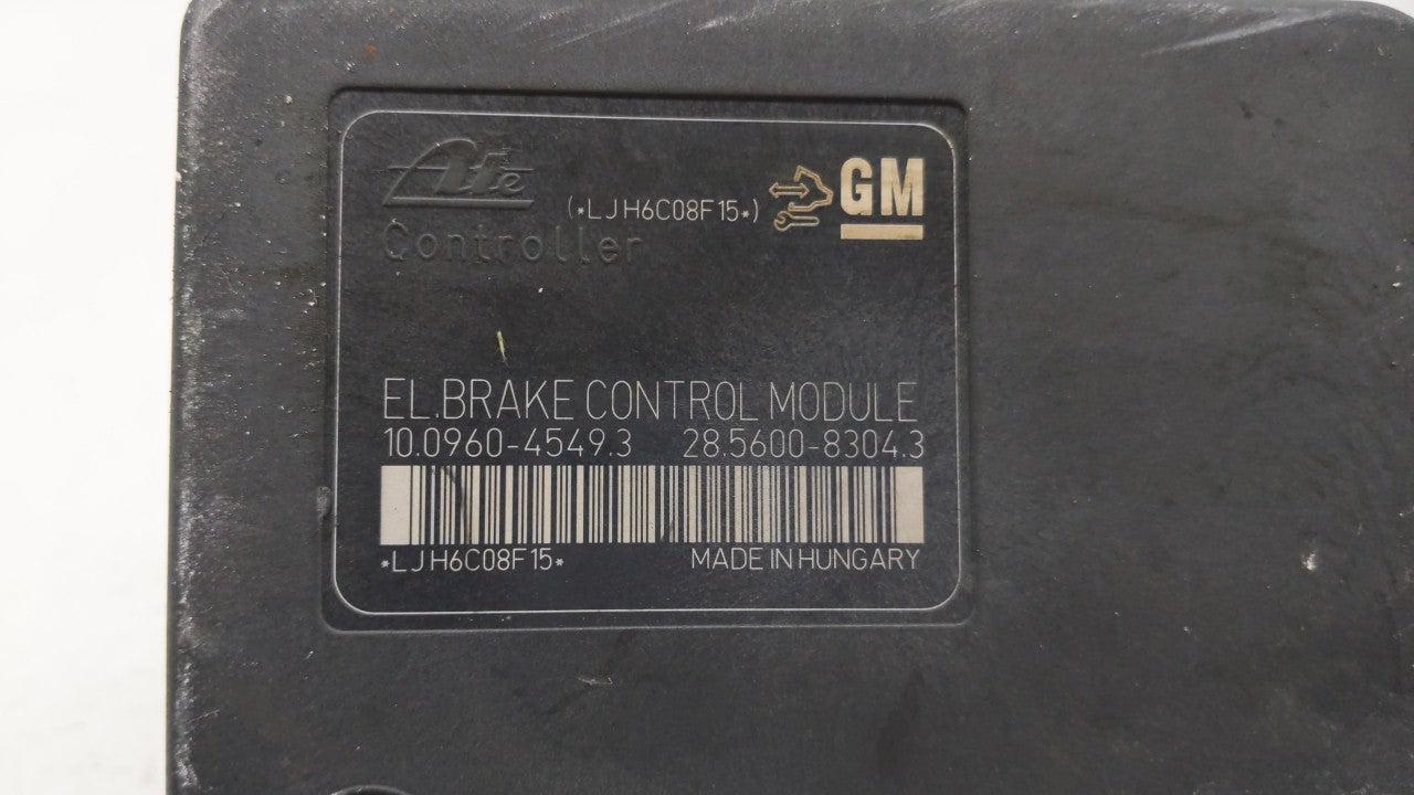 2012-2017 Buick Verano ABS Pump Control Module Replacement P/N:13434672 13365217 Fits 2012 2013 2014 2015 2016 2017 OEM Used Auto Parts - Oemusedautoparts1.com