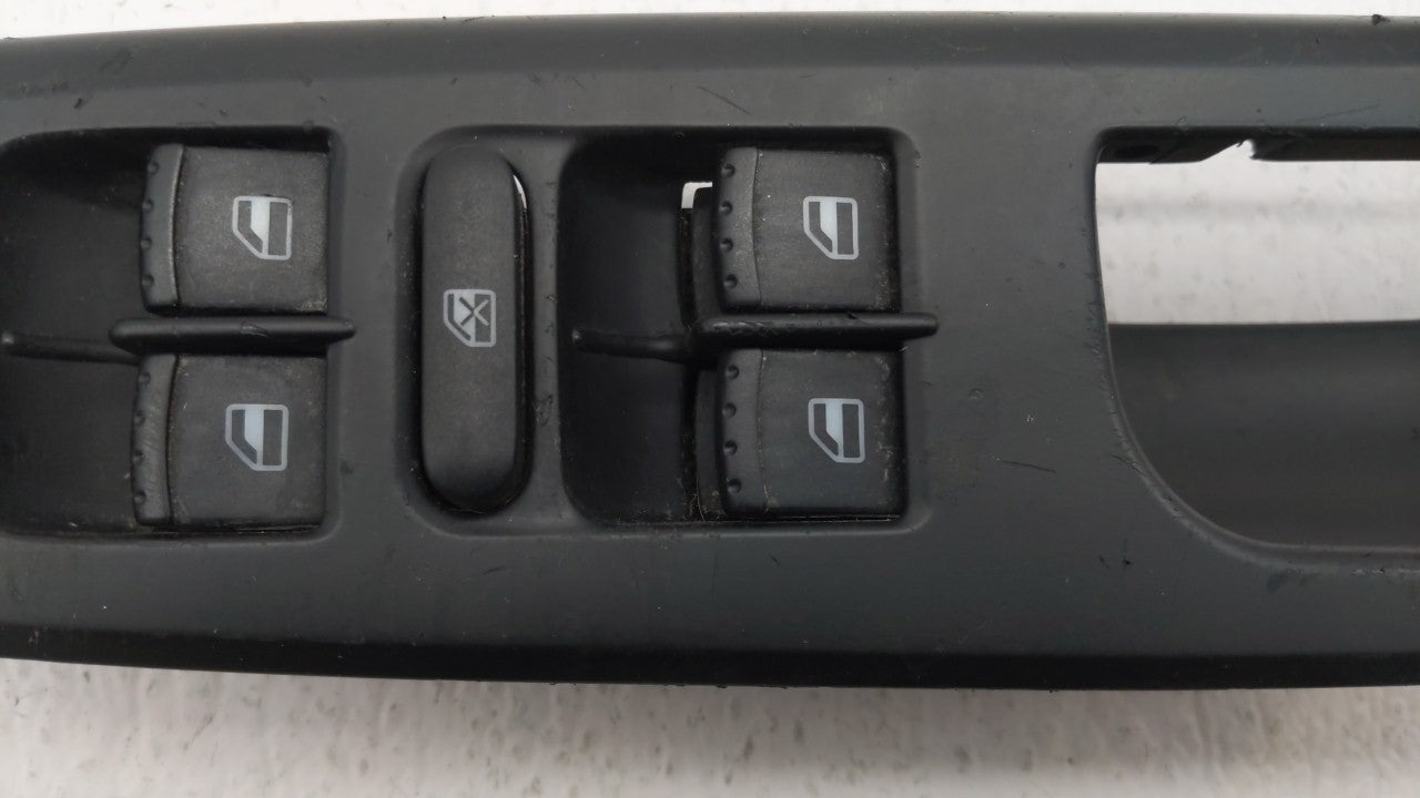2010-2011 Volkswagen Golf Master Power Window Switch Replacement Driver Side Left P/N:1J4 959 857D Fits 2010 2011 OEM Used Auto Parts - Oemusedautoparts1.com