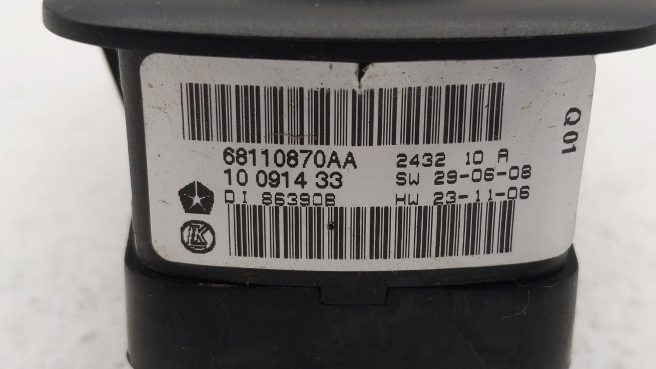 2012-2016 Dodge Grand Caravan Master Power Window Switch Replacement Driver Side Left P/N:68110871AA 6298870AA Fits OEM Used Auto Parts - Oemusedautoparts1.com