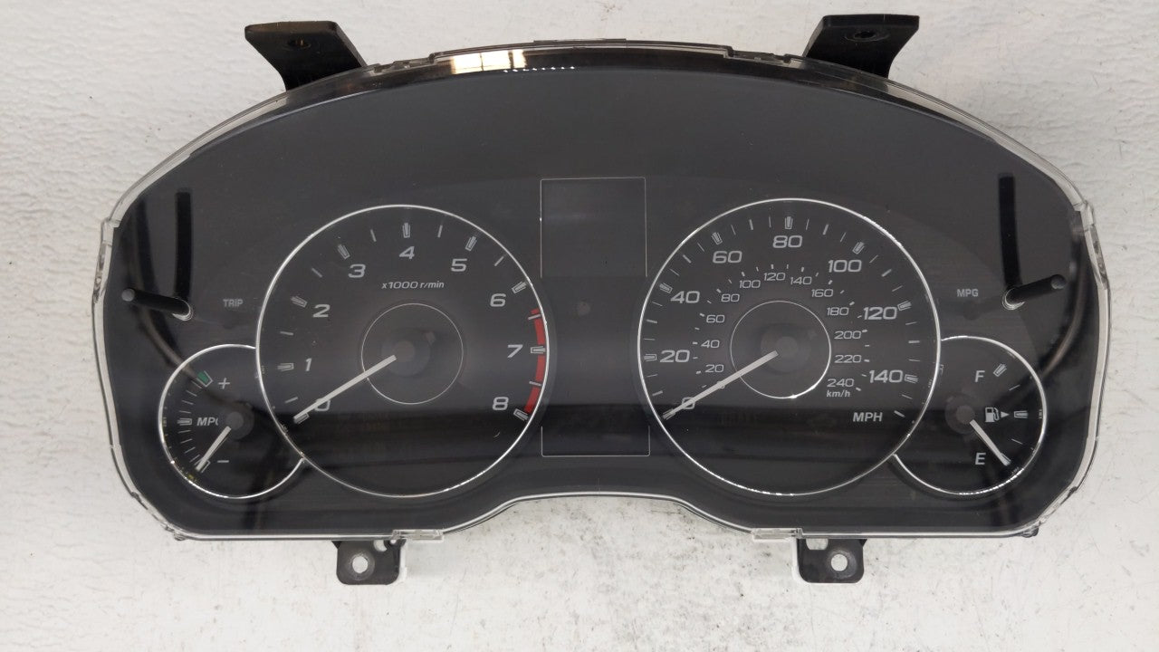 2011 Subaru Legacy Instrument Cluster Speedometer Gauges P/N:85003AJ31A Fits OEM Used Auto Parts - Oemusedautoparts1.com