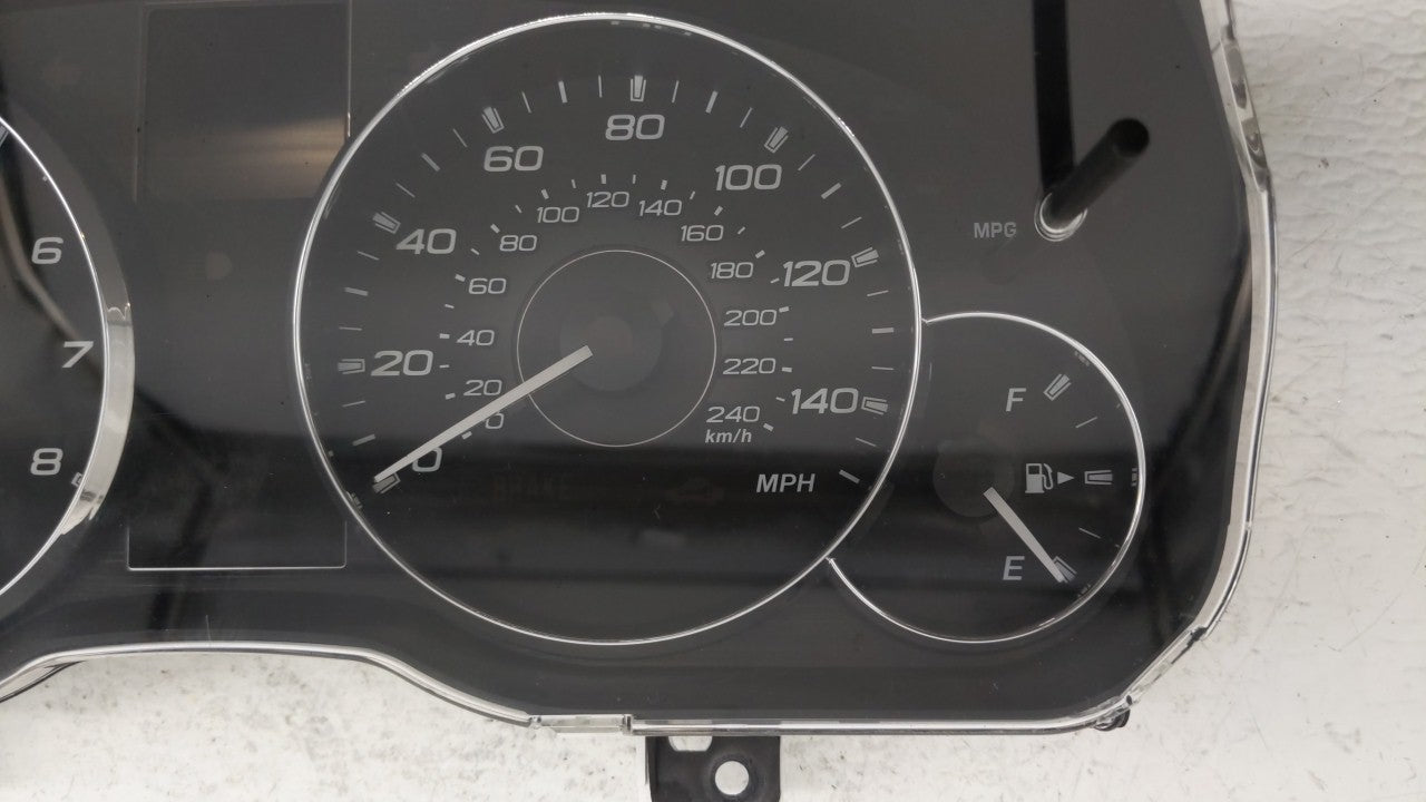 2011 Subaru Legacy Instrument Cluster Speedometer Gauges P/N:85003AJ31A Fits OEM Used Auto Parts - Oemusedautoparts1.com