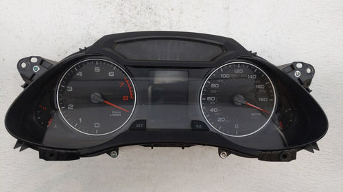 2010-2012 Audi A4 Quattro Instrument Cluster Speedometer Gauges P/N:8K0 920 980 M 8K0920980M Fits 2010 2011 2012 OEM Used Auto Parts