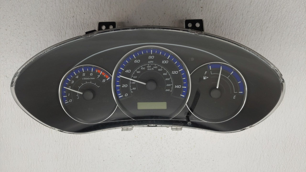 2012-2013 Subaru Forester Instrument Cluster Speedometer Gauges P/N:85003SC740 85003SC730 Fits 2012 2013 OEM Used Auto Parts - Oemusedautoparts1.com