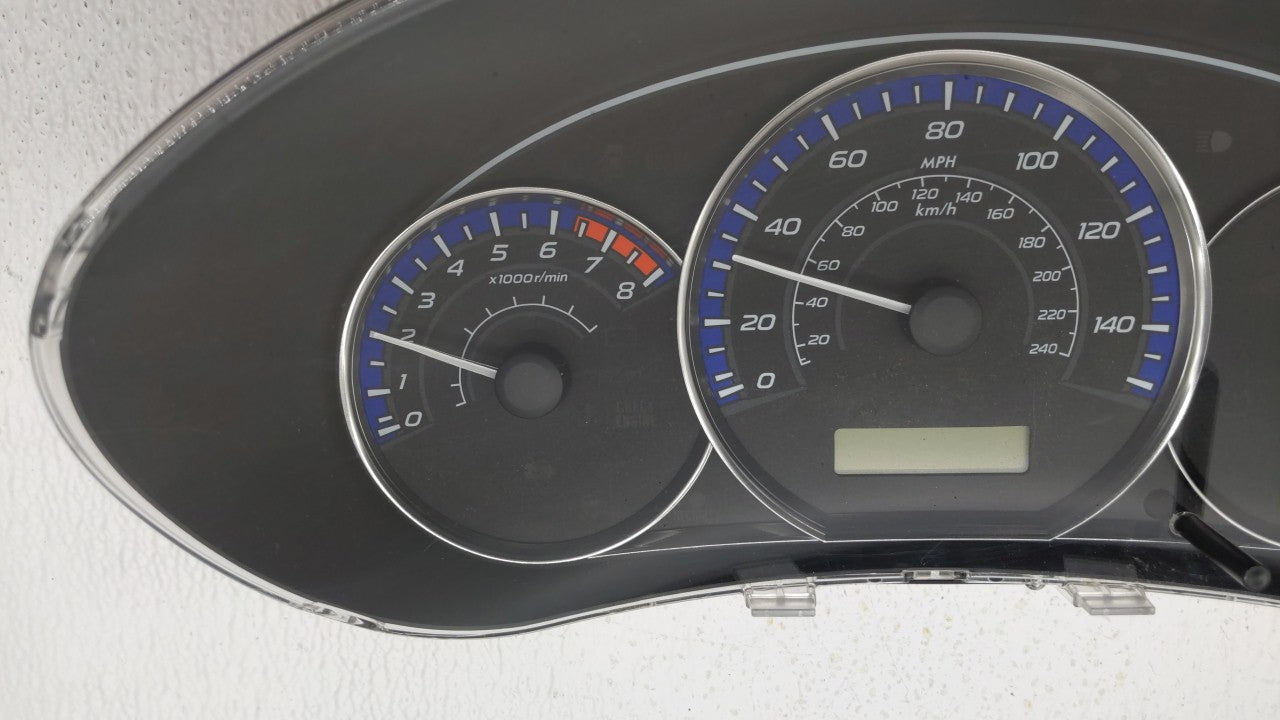 2012-2013 Subaru Forester Instrument Cluster Speedometer Gauges P/N:85003SC740 85003SC730 Fits 2012 2013 OEM Used Auto Parts - Oemusedautoparts1.com