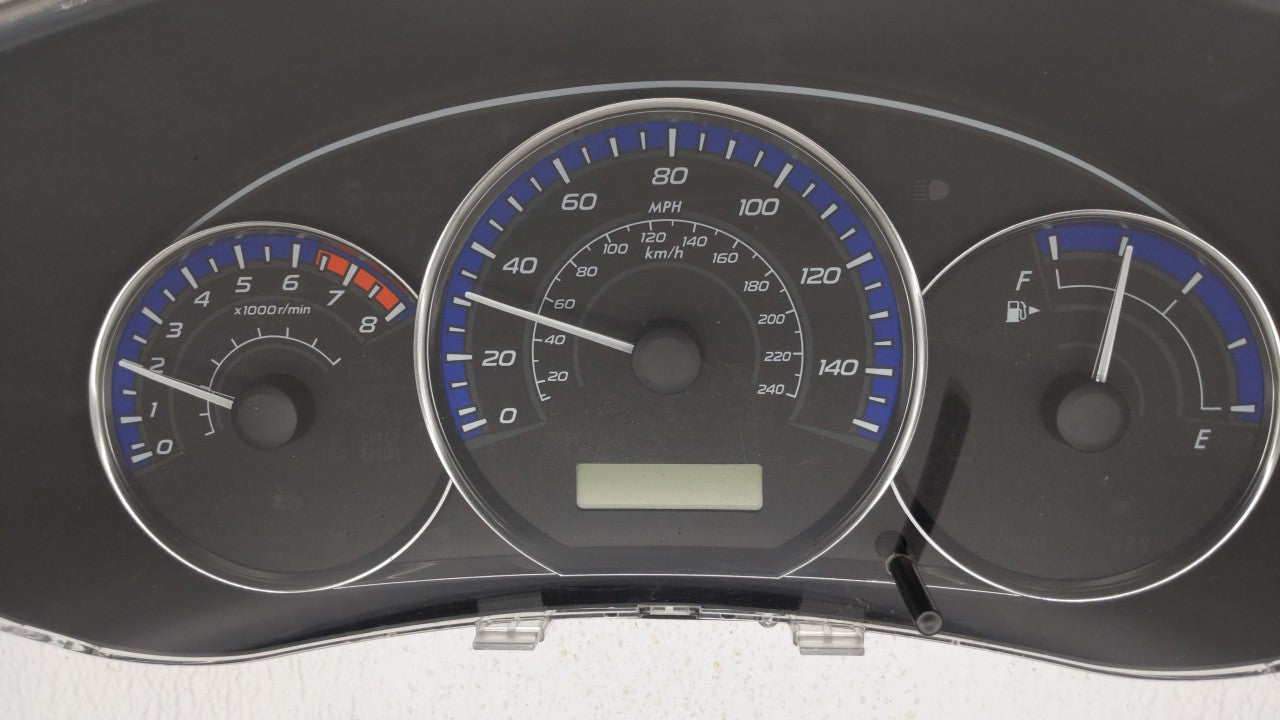 2012-2013 Subaru Forester Instrument Cluster Speedometer Gauges P/N:85003SC740 85003SC730 Fits 2012 2013 OEM Used Auto Parts - Oemusedautoparts1.com