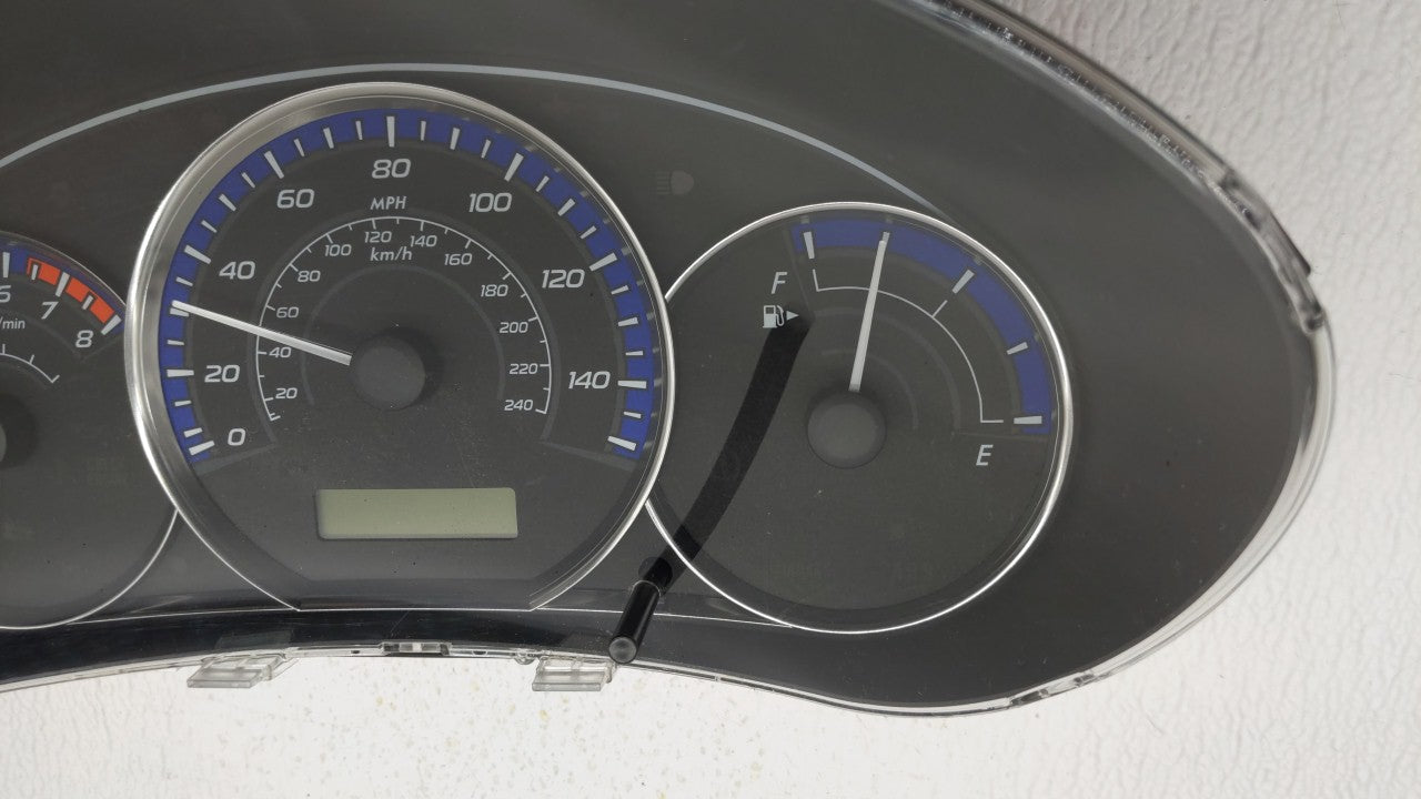 2012-2013 Subaru Forester Instrument Cluster Speedometer Gauges P/N:85003SC740 85003SC730 Fits 2012 2013 OEM Used Auto Parts - Oemusedautoparts1.com