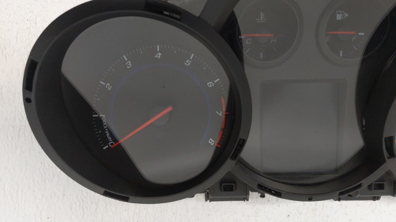 2013-2014 Chevrolet Cruze Instrument Cluster Speedometer Gauges P/N:95129378 Fits 2013 2014 OEM Used Auto Parts - Oemusedautoparts1.com