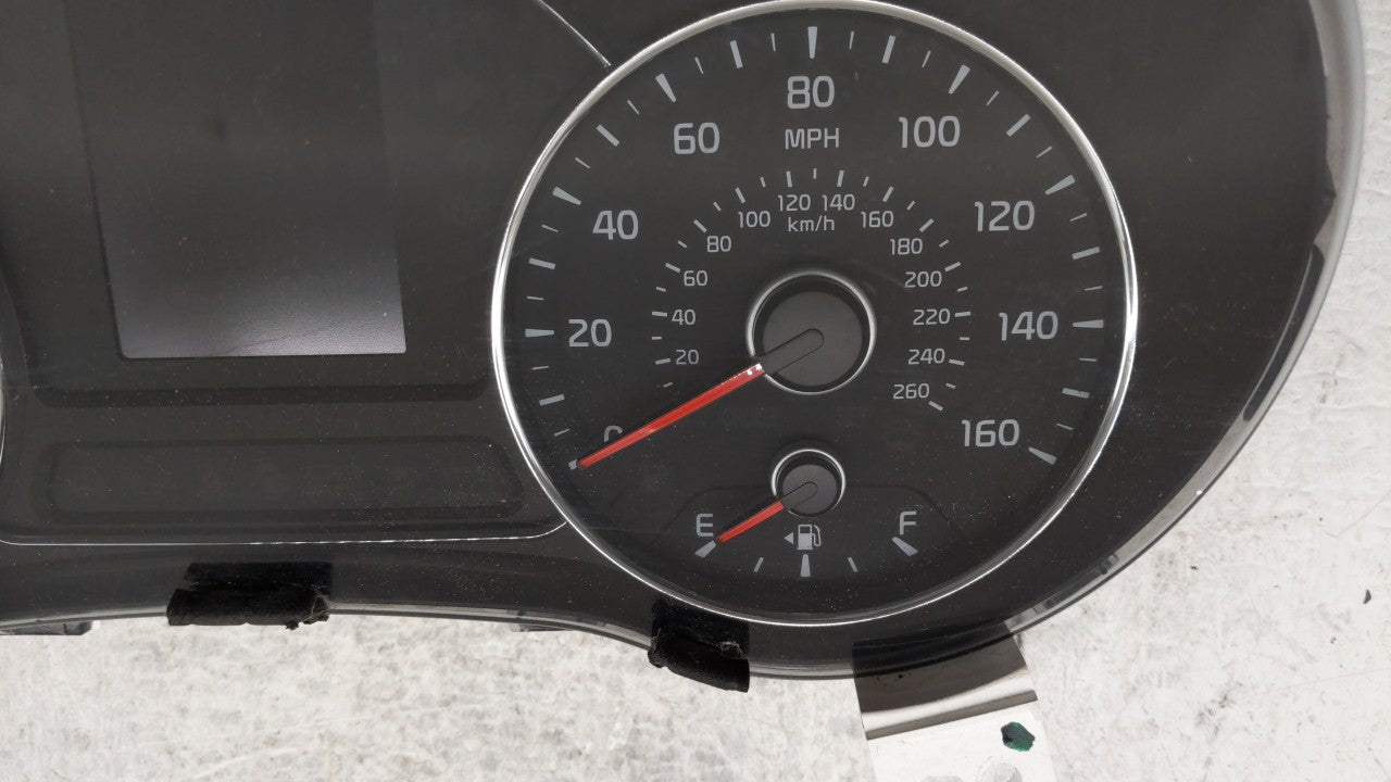 2017-2018 Kia Forte Instrument Cluster Speedometer Gauges P/N:94003-B0301 94013-B0300 Fits 2017 2018 OEM Used Auto Parts - Oemusedautoparts1.com