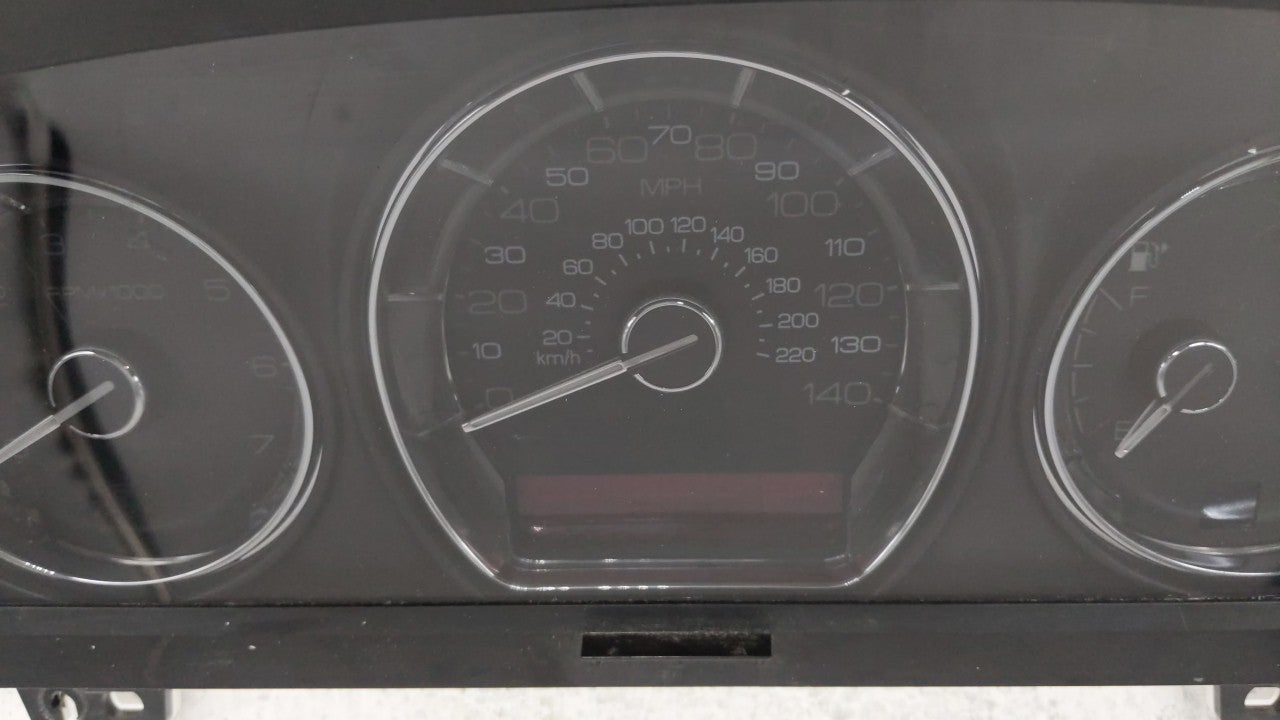 2010 Lincoln Mks Instrument Cluster Speedometer Gauges P/N:AA5T-10849-GB Fits OEM Used Auto Parts - Oemusedautoparts1.com