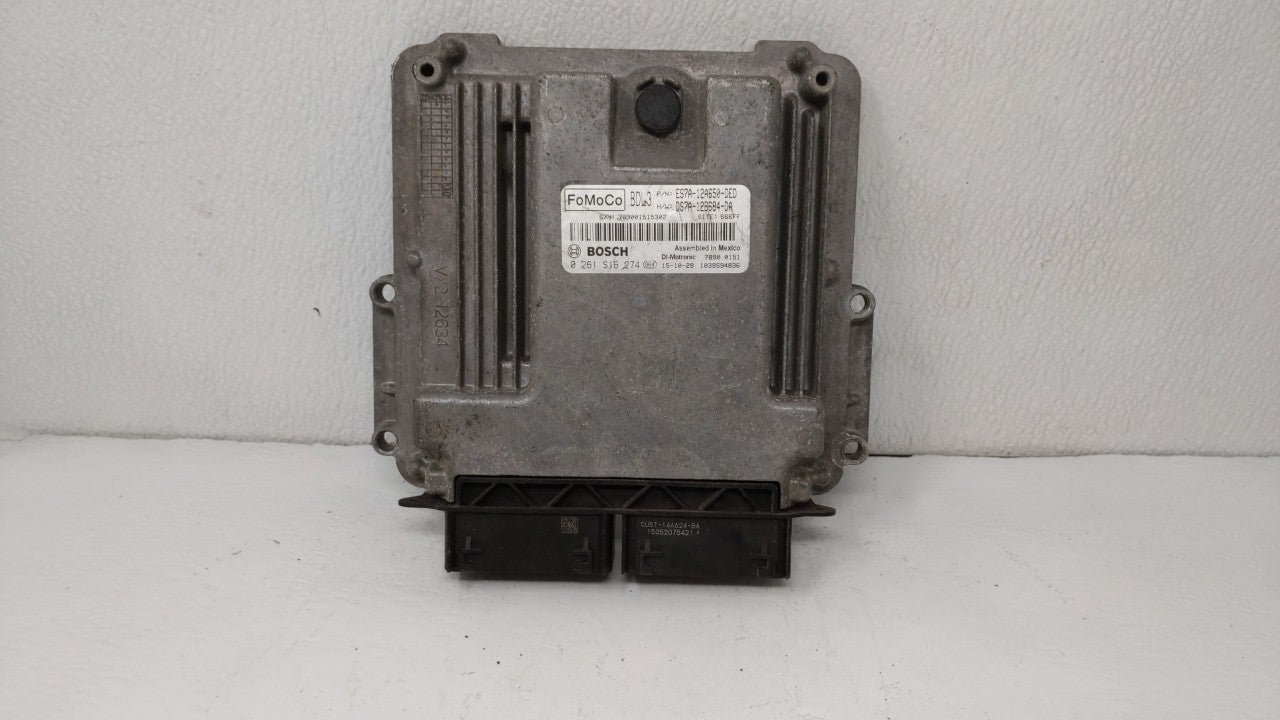 2014-2016 Ford Fusion PCM Engine Computer ECU ECM PCU OEM P/N:ES7A-12A650-RD ES7A-12A650-EK Fits 2014 2015 2016 OEM Used Auto Parts - Oemusedautoparts1.com