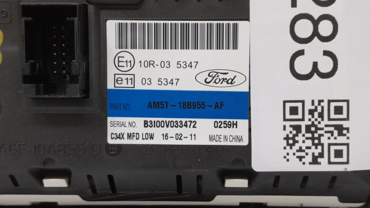 2012-2012 Ford Focus Information Display Screen - Oemusedautoparts1.com