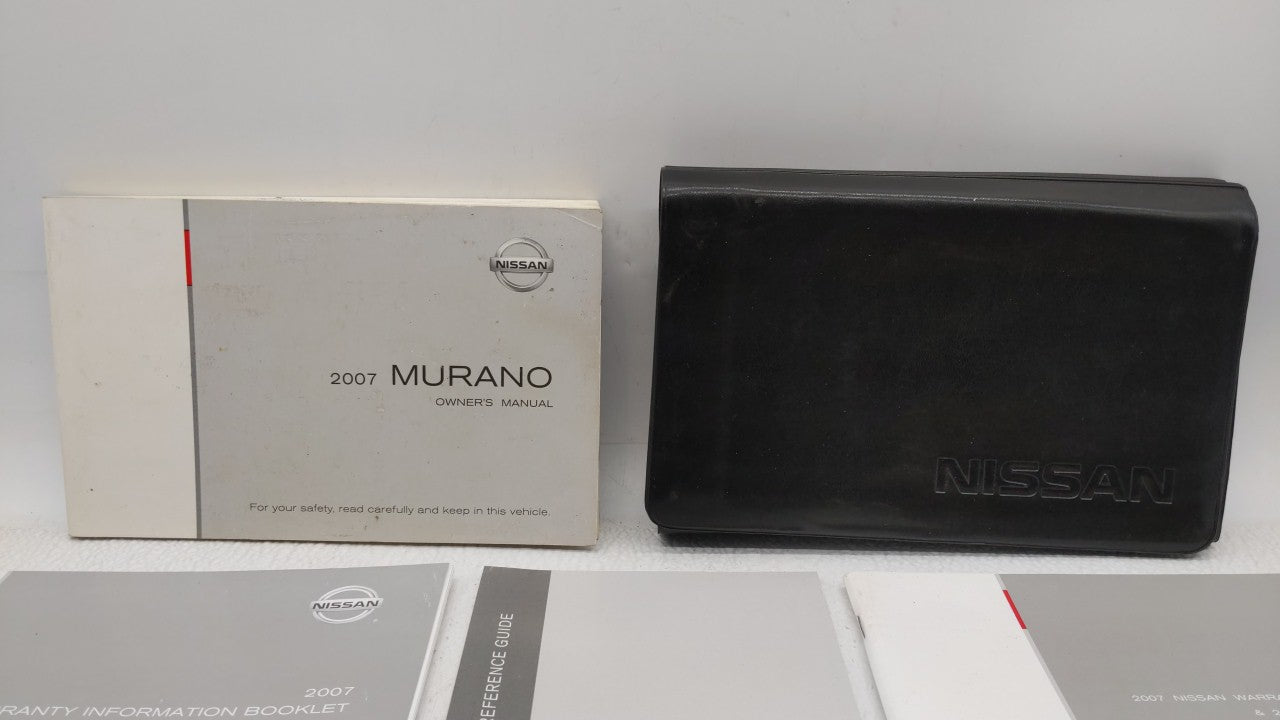 2007 Nissan Murano Owners Manual Book Guide OEM Used Auto Parts - Oemusedautoparts1.com