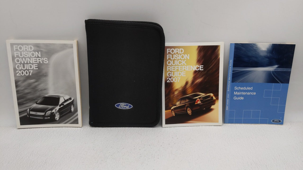 2007 Ford Fusion Owners Manual Book Guide P/N:7E5J-19A321-AA OEM Used Auto Parts - Oemusedautoparts1.com