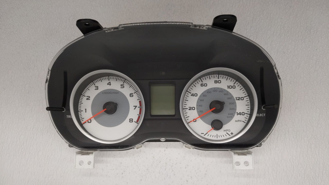 2014 Subaru Impreza Instrument Cluster Speedometer Gauges P/N:85012FJ510 Fits OEM Used Auto Parts - Oemusedautoparts1.com