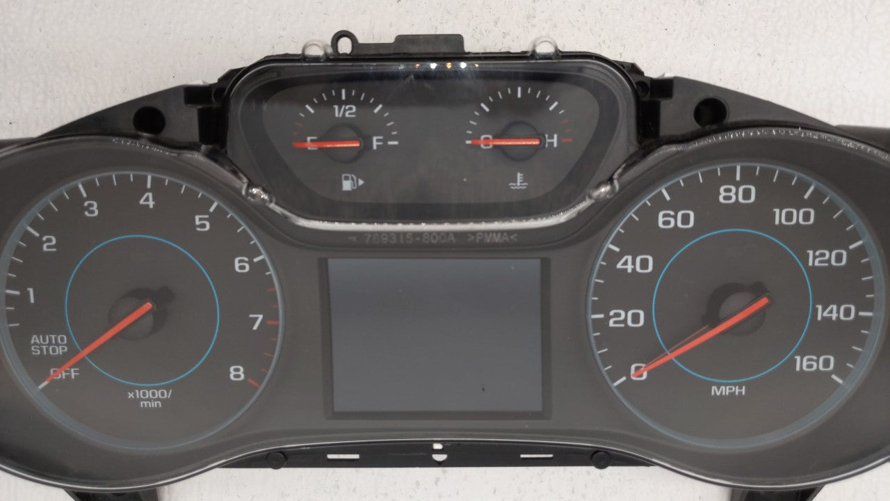 2016 Chevrolet Cruze Instrument Cluster Speedometer Gauges P/N:39082370 Fits OEM Used Auto Parts - Oemusedautoparts1.com