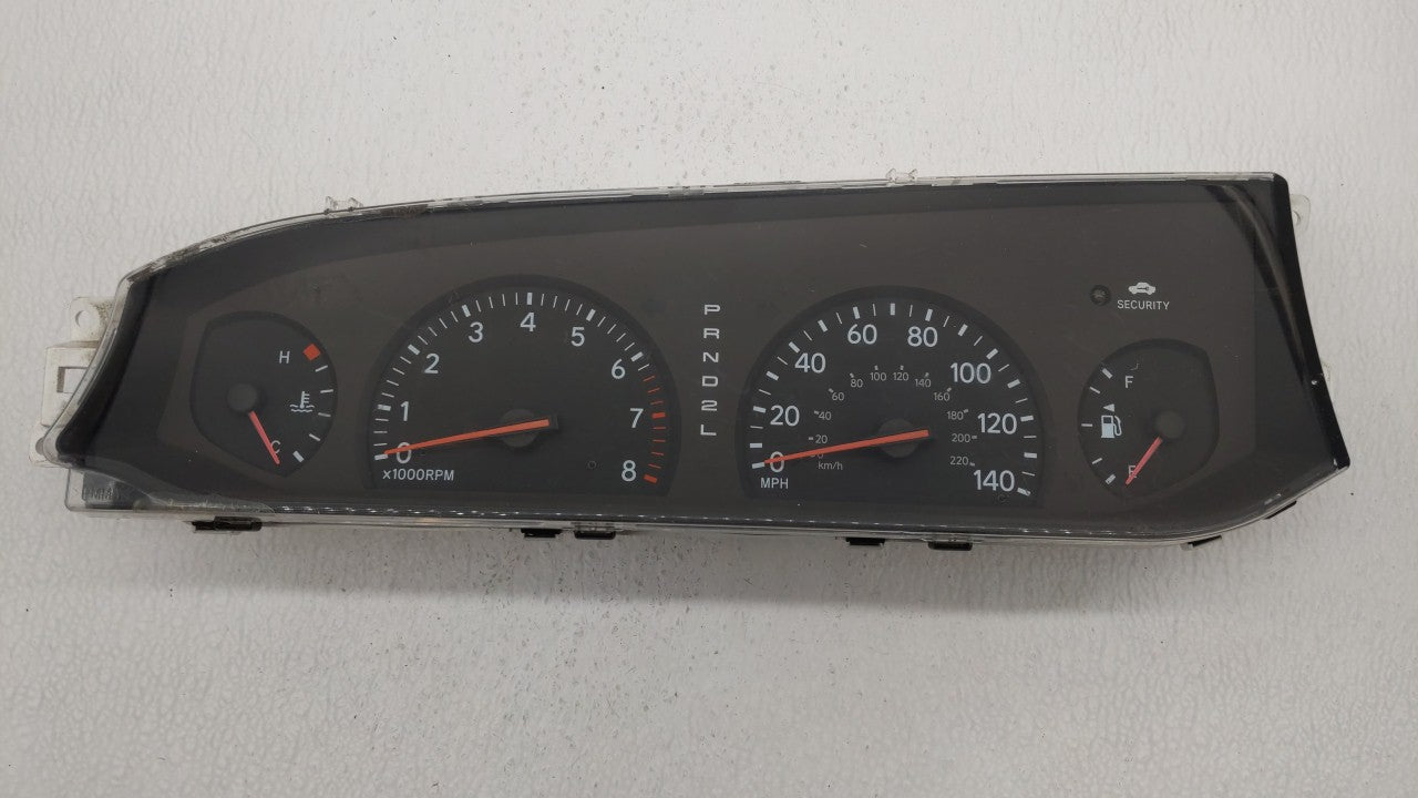 2008 Toyota Yaris Instrument Cluster Speedometer Gauges P/N:83810-07060 Fits OEM Used Auto Parts - Oemusedautoparts1.com