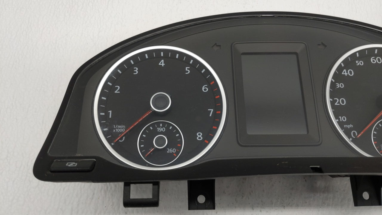 2010 Volkswagen Tiguan Instrument Cluster Speedometer Gauges P/N:5N0920961A 5N0920971A Fits OEM Used Auto Parts - Oemusedautoparts1.com