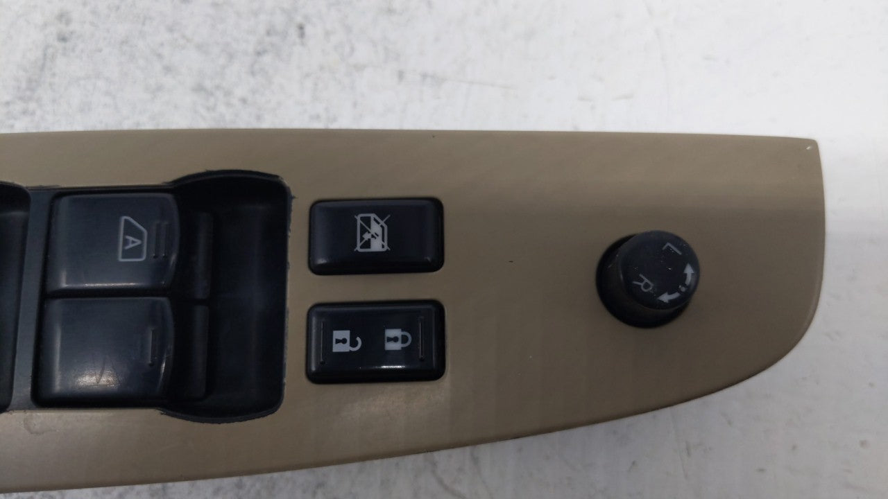 2007-2012 Nissan Altima Master Power Window Switch Replacement Driver Side Left P/N:25401 ZN40C 25401 JA00A Fits OEM Used Auto Parts - Oemusedautoparts1.com