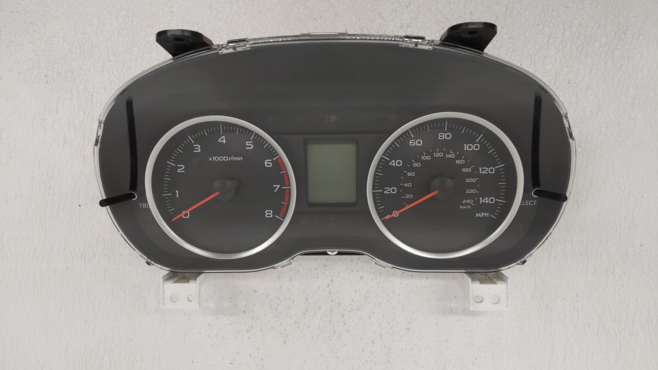 2015 Subaru Forester Instrument Cluster Speedometer Gauges P/N:85002SG660 Fits OEM Used Auto Parts - Oemusedautoparts1.com