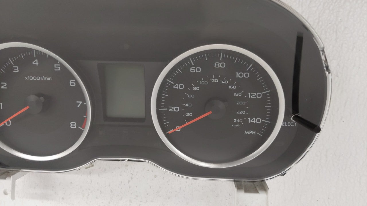 2015 Subaru Forester Instrument Cluster Speedometer Gauges P/N:85002SG660 Fits OEM Used Auto Parts - Oemusedautoparts1.com