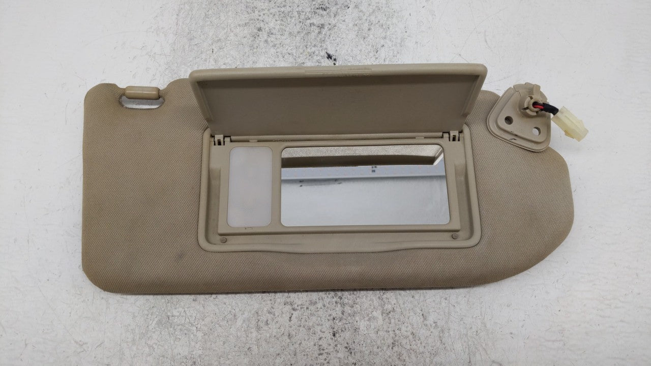 2007-2008 Infiniti G35 Sun Visor Shade Replacement Passenger Right Mirror Fits 2007 2008 2009 2010 2011 2012 2013 2015 OEM Used Auto Parts - Oemusedautoparts1.com