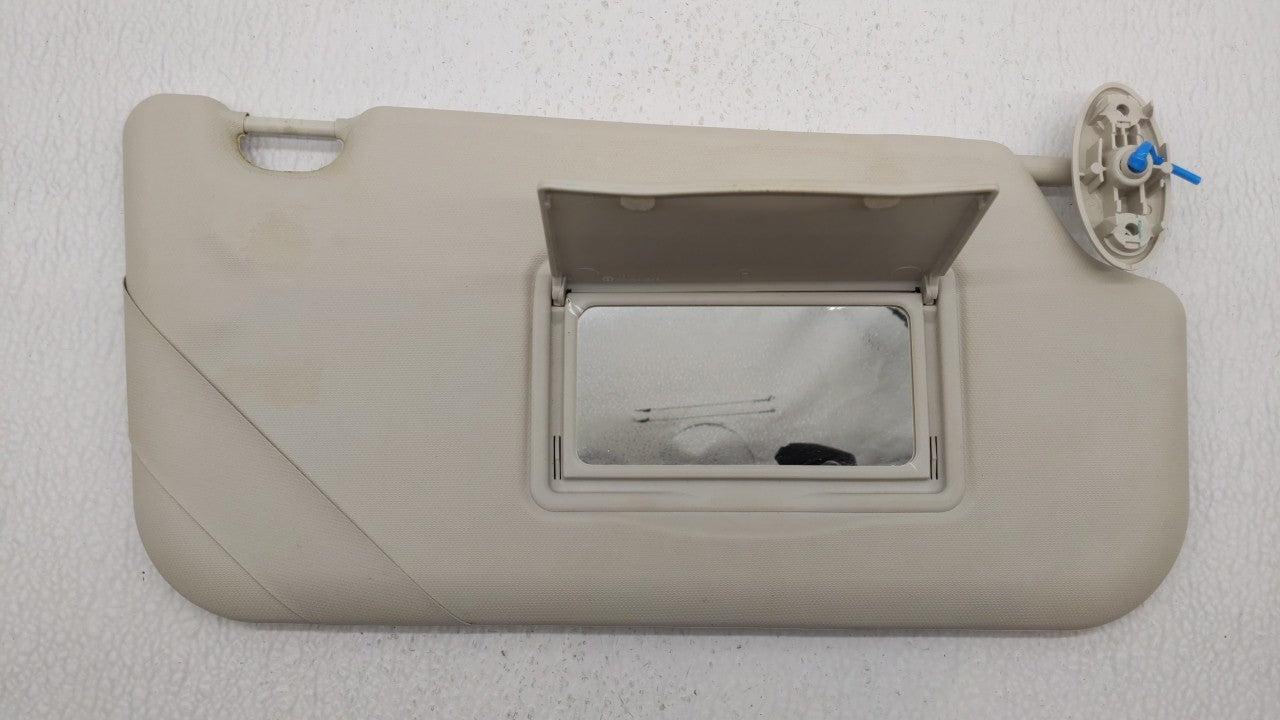 2012 Ford Focus Sun Visor Shade Replacement Passenger Right Mirror Fits 2013 OEM Used Auto Parts - Oemusedautoparts1.com