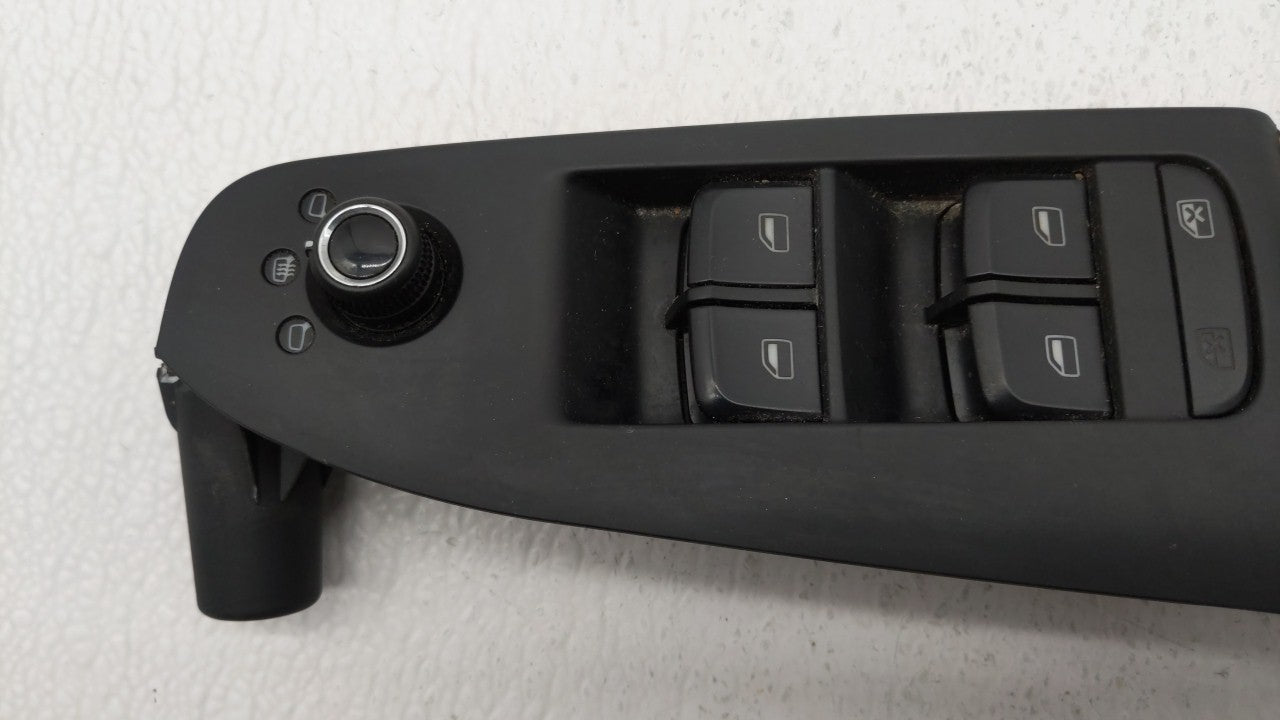 2010-2016 Audi A4 Master Power Window Switch Replacement Driver Side Left P/N:PBTP-6F20 Fits 2010 2011 2012 2013 2014 2015 2016 OEM Used Auto Parts - Oemusedautoparts1.com