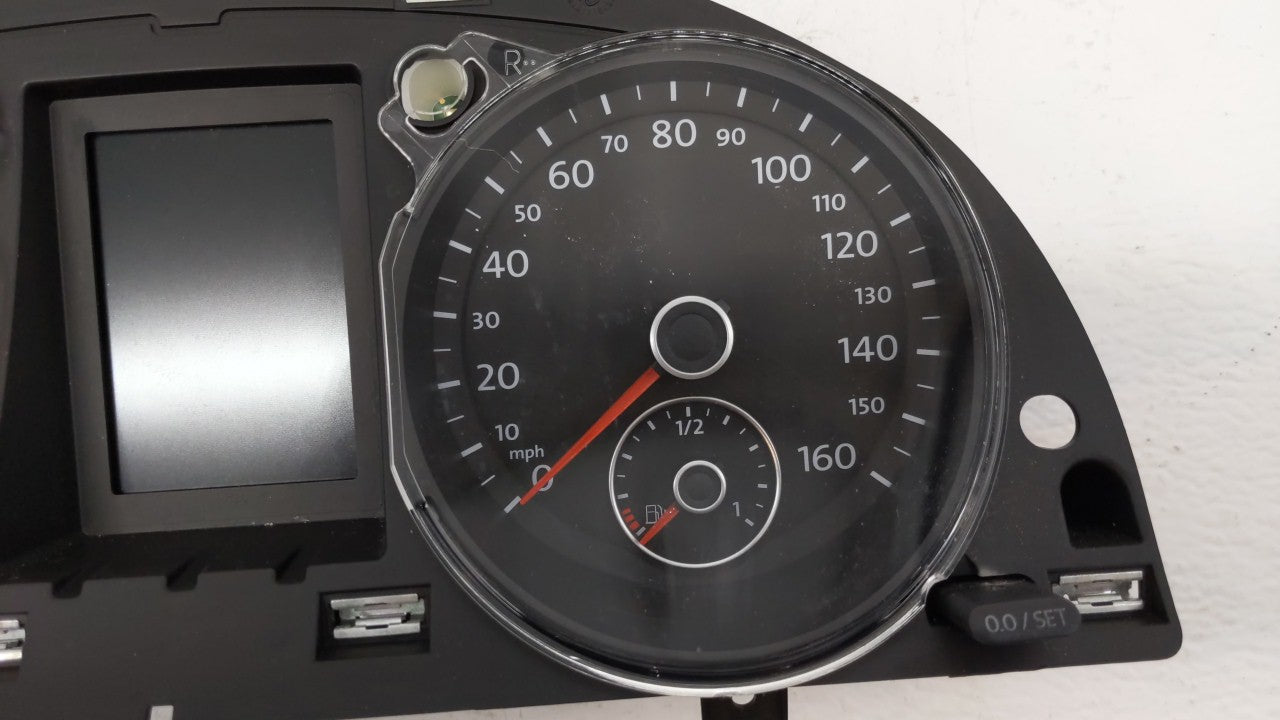 2010 Volkswagen Passat Instrument Cluster Speedometer Gauges P/N:3C0920 972E 3C0920 972L Fits OEM Used Auto Parts - Oemusedautoparts1.com