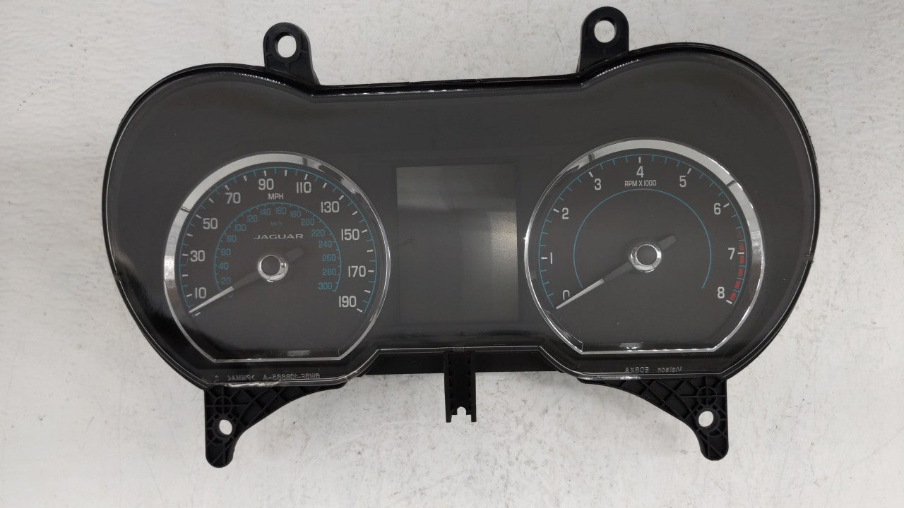 2015 Jaguar Xf Instrument Cluster Speedometer Gauges P/N:EX23-10849-AB Fits OEM Used Auto Parts - Oemusedautoparts1.com