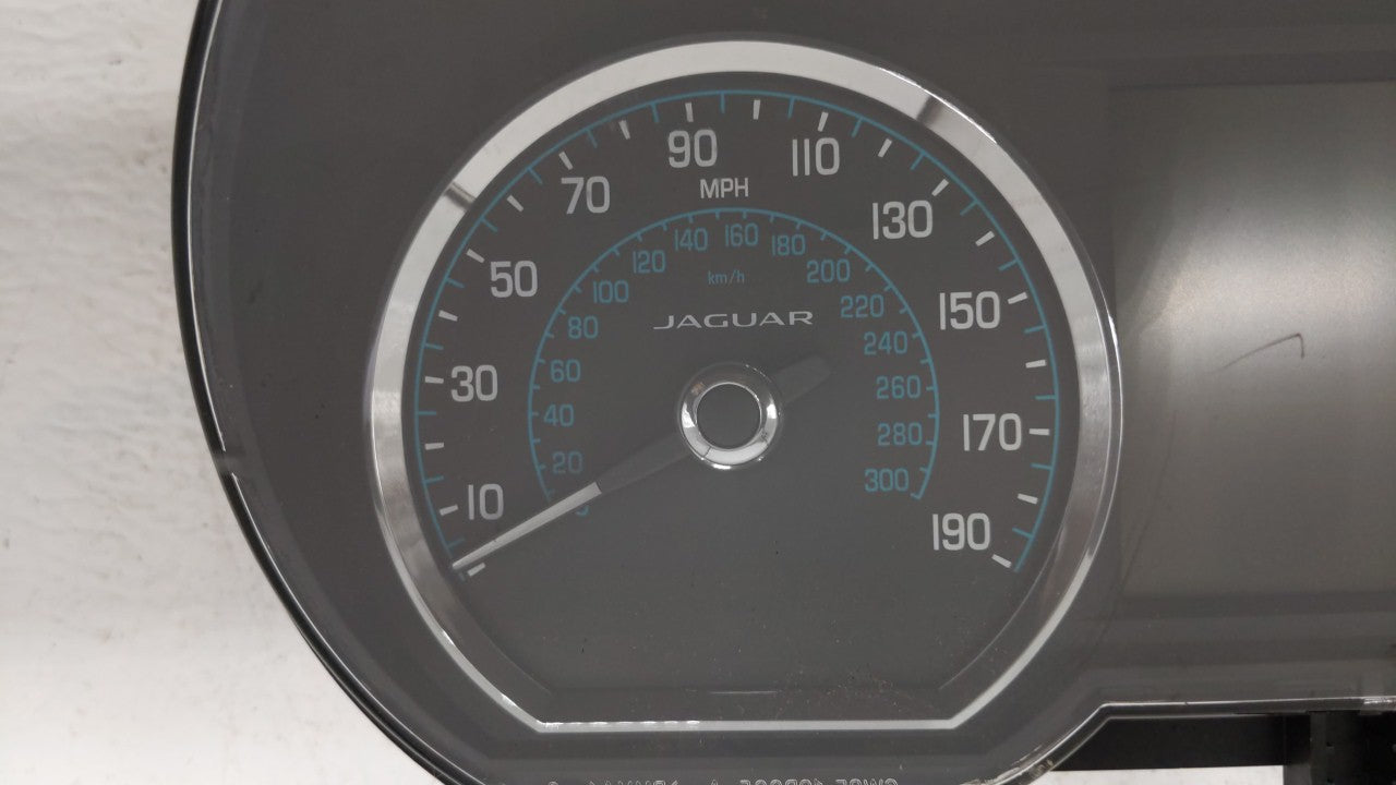 2015 Jaguar Xf Instrument Cluster Speedometer Gauges P/N:EX23-10849-AB Fits OEM Used Auto Parts - Oemusedautoparts1.com